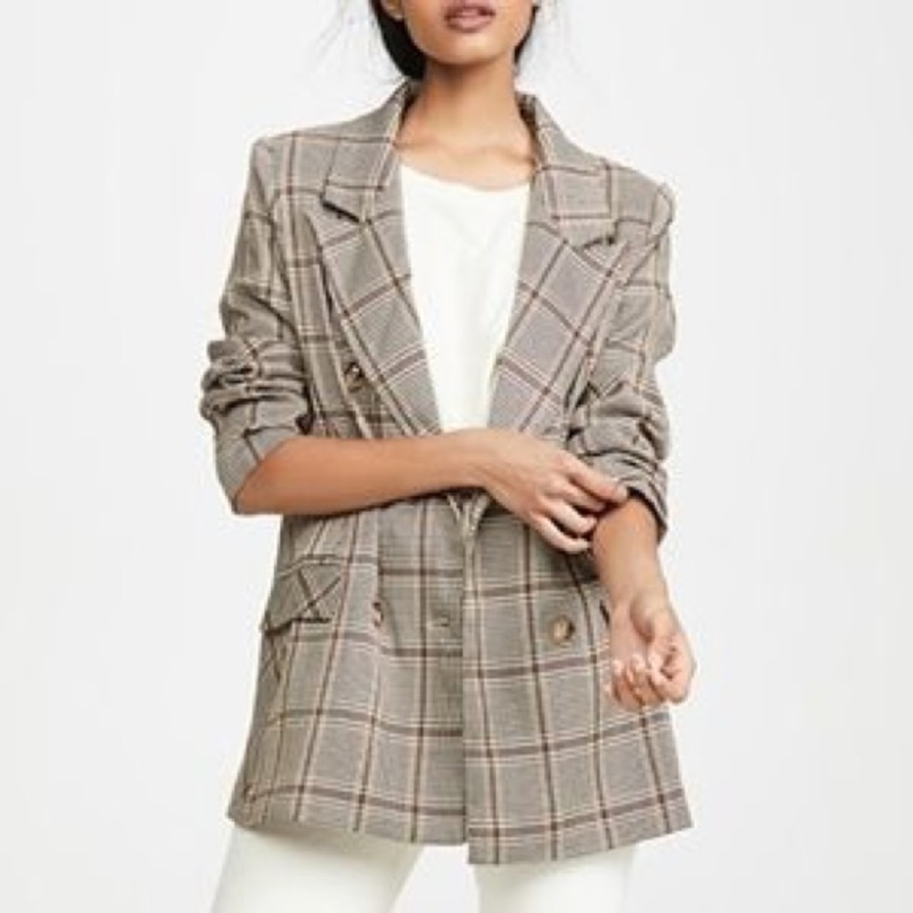 Lioness the Don Blazer Oversized Brown Size XL